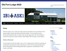 Tablet Screenshot of oldfortlodge.com